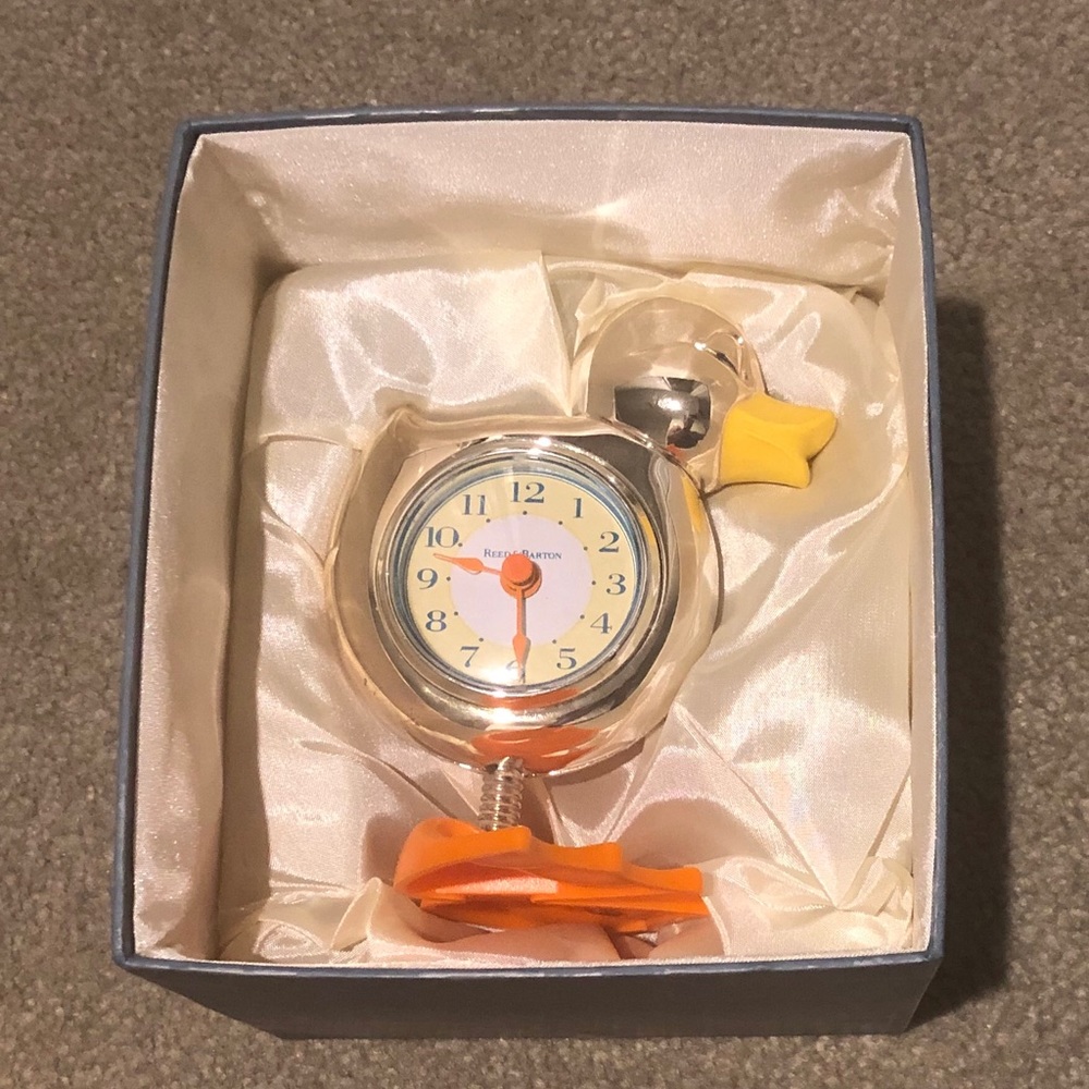 Reed and Barton Baby Keepsake Clock